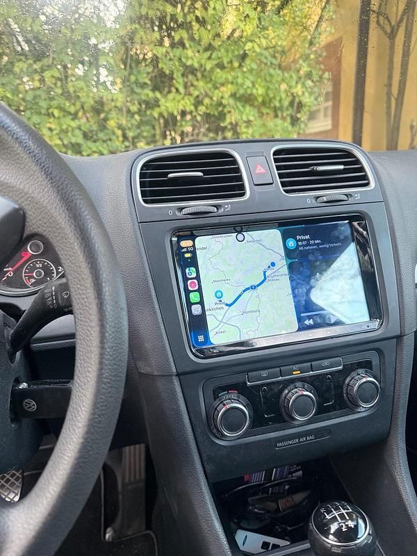 Gebraucht VW Golf VI 80 PS (58 kW) 2009 Schwarz Kleinwagen