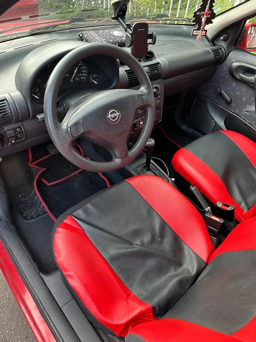 Gebraucht Opel Corsa 1998 Rot Kleinwagen