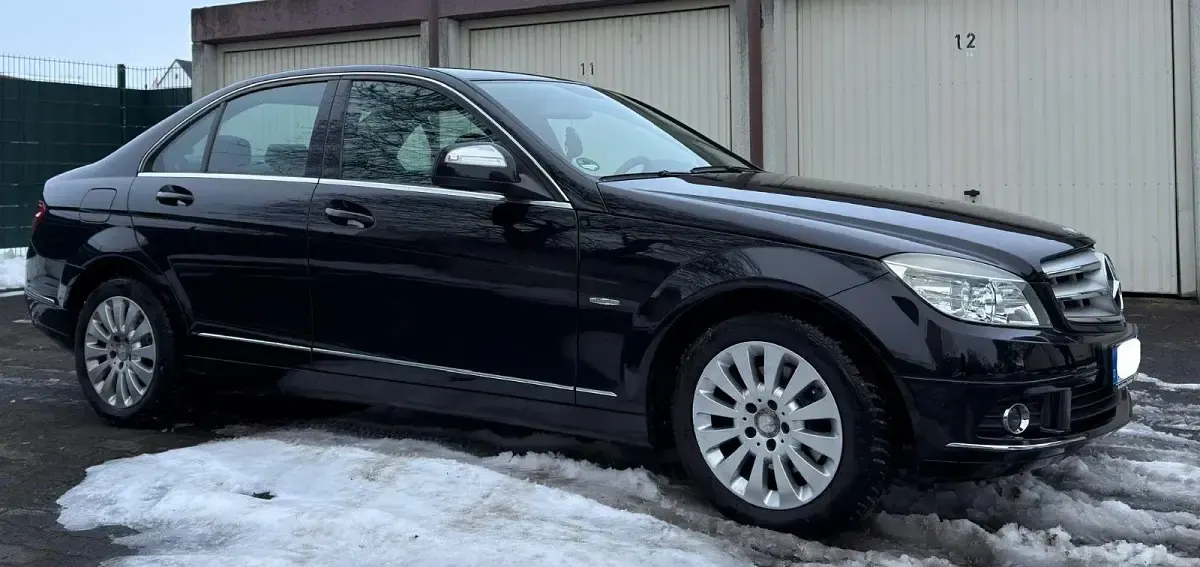 Gebraucht Mercedes C200 Elegance 184 PS (135 kW) 2007 Schwarz Limousine