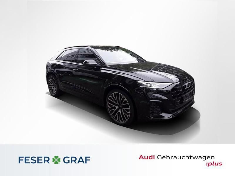 Mythosschwarz metallic Gebraucht 2025 Audi Q8 Ambiente SUV | 74.950 € (Fairer Preis) - Bild 1/3