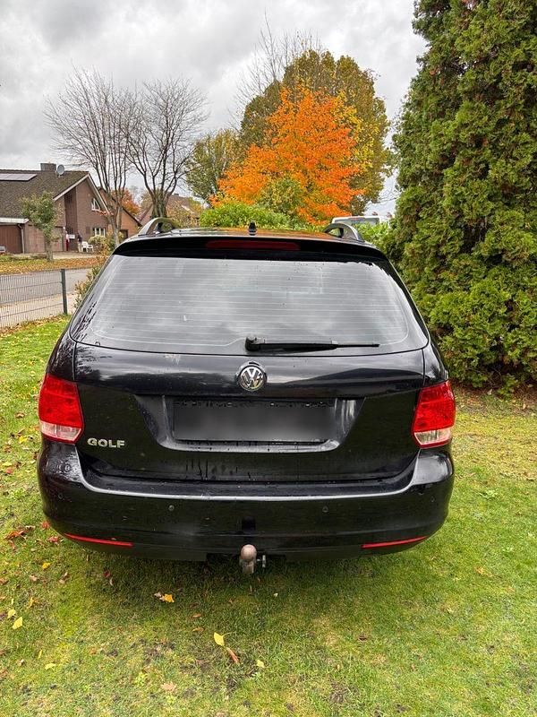 Gebraucht VW Golf V Trendline 102 PS (75 kW) 2008 Schwarz Kombi