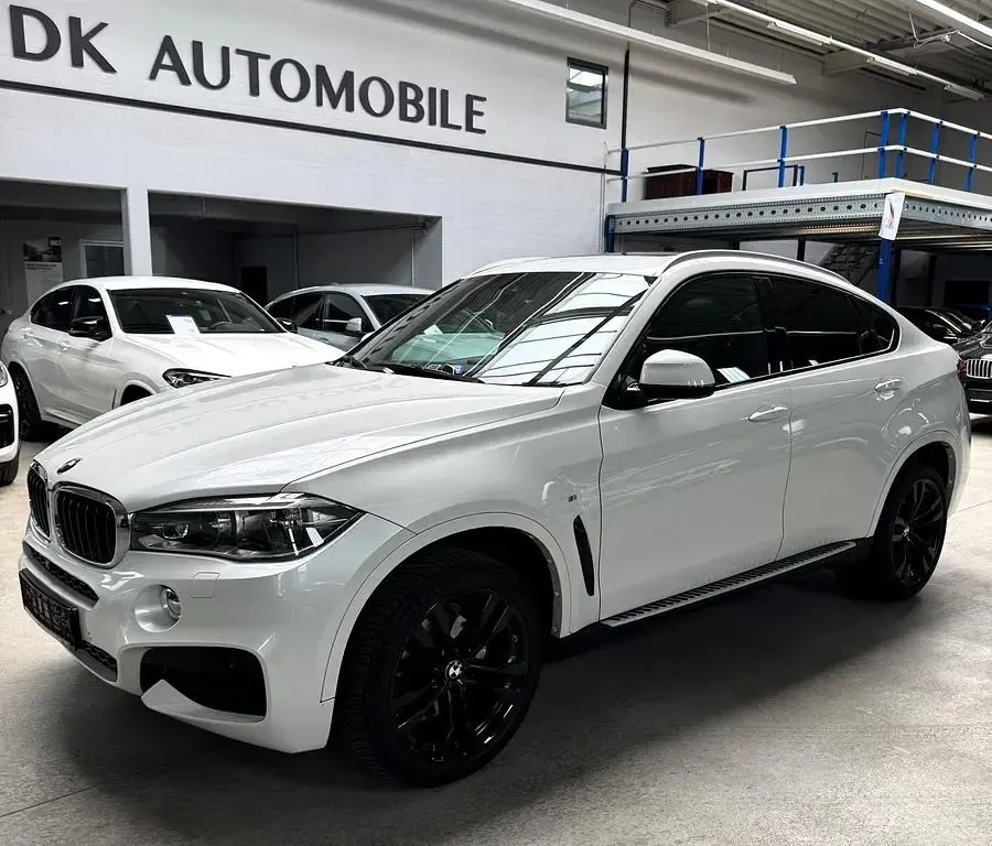 Gebraucht BMW X6 M Sport 258 PS (189 kW) 2018 Weiß SUV