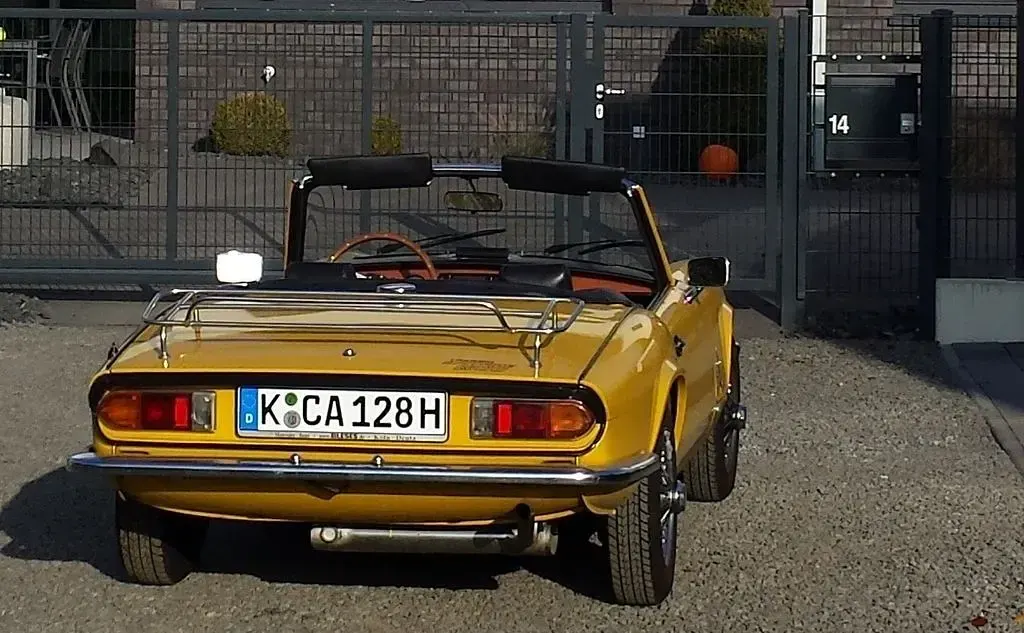 Gebraucht Triumph Spitfire 69 PS (50 kW) 1981 Gelb Cabrio