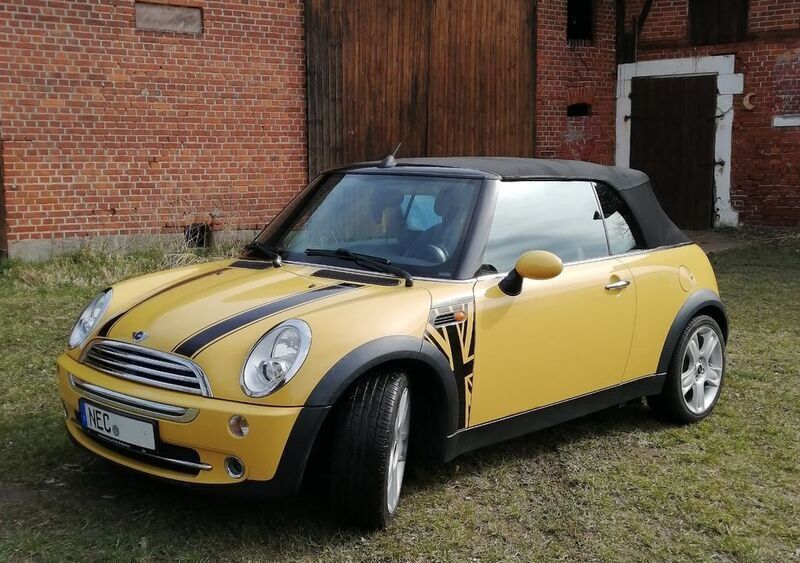 Gelb Gebraucht 2007 Mini One Cabriolet Cabrio | 5.900 € (Fairer Preis) - Bild 1/4