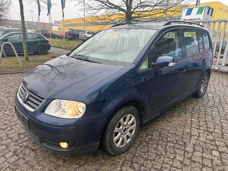 Blau Gebraucht 2004 VW Touran Van / Kleinbus | 1.200 € (Superpreis) - Bild 1/4