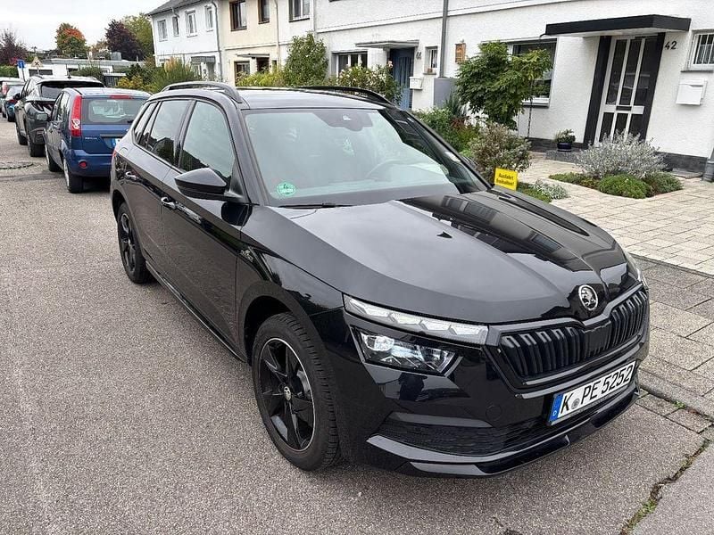 Schwarz Gebraucht 2020 Skoda Kamiq Monte Carlo SUV | 17.900 € (Superpreis) - Bild 1/4