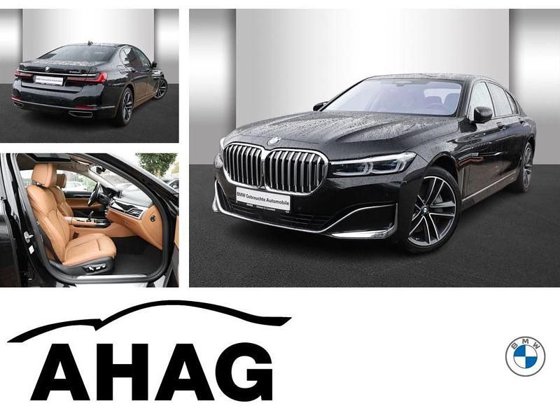 Schwarz Gebraucht 2021 BMW 740 Sport Line Limousine | 52.990 € (Guter Preis) - Bild 1/4