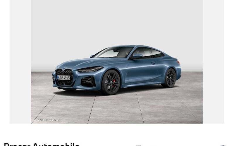 Blau Gebraucht 2022 BMW 430 M Sport Coupé | 40.490 € (Etwas zu teuer) - Bild 1/2