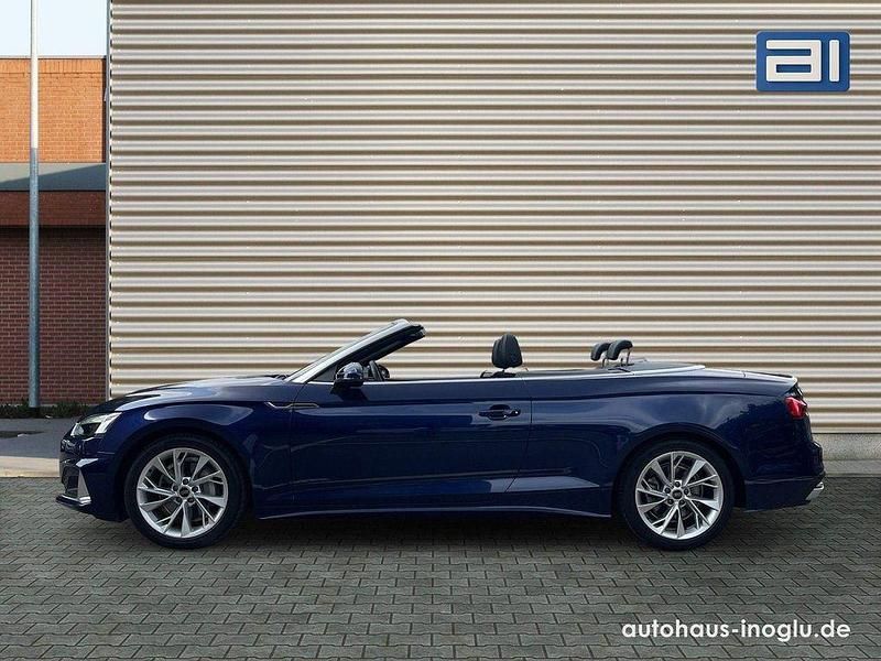 Gebraucht Audi A5 Cabriolet Advanced 204 PS (150 kW) 2024 Navarrablau metallic Cabrio