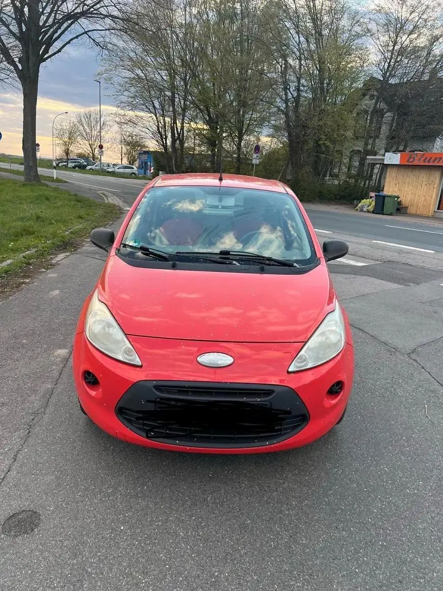 Second-hand Ford Ka 65 CP (47 kW) 2009 Roșu Hatchback