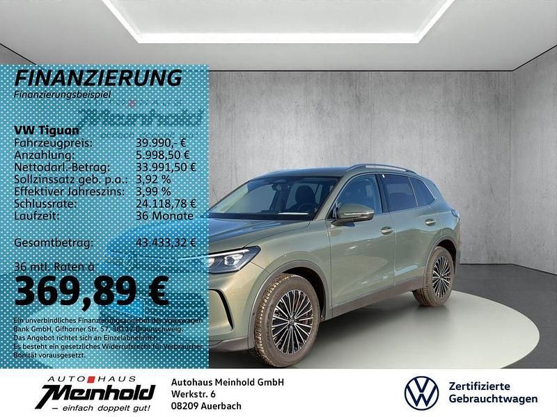 Grün Gebraucht 2024 VW Tiguan Elegance SUV | 39.990 € (Etwas zu teuer) - Bild 1/2