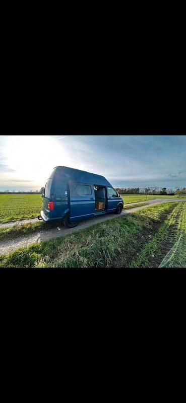 Usata VW Transporter 150 CV (110 kW) 2018 Blu Furgone