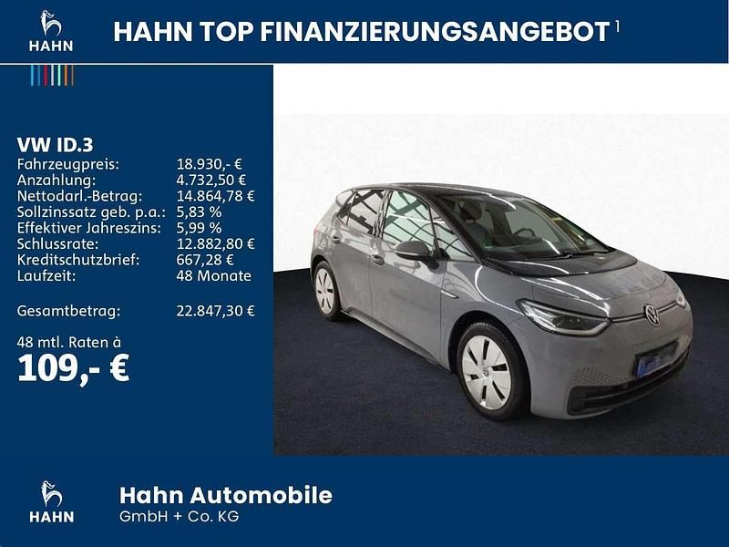 Gebraucht VW ID.3 Pro Performance 150 kW (204 PS) 2020 Grau Kleinwagen