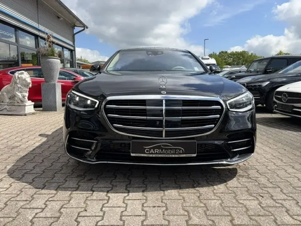 Gebraucht Mercedes S500L AMG line 435 PS (319 kW) 2021 Obsidianschwarz (metallic) Limousine