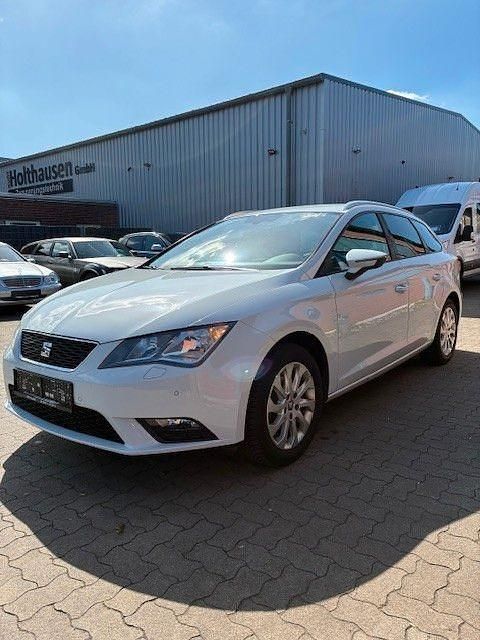 Gebraucht Seat Leon ST Style 105 PS (77 kW) 2015 Weiß Kombi