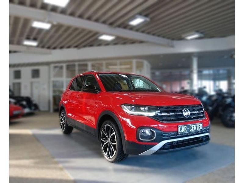 Rot Gebraucht 2019 VW T-Cross Style SUV | 16.990 € (Guter Preis) - Bild 1/4