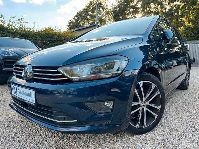 Blau Gebraucht 2016 VW Golf Sportsvan Allstar Van / Kleinbus | 11.490 € (Guter Preis) - Bild 1/4