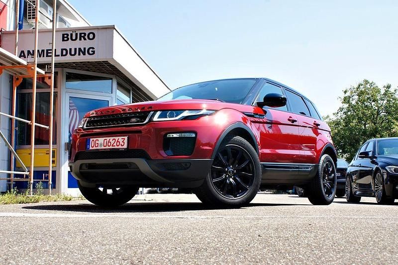 Rot Gebraucht 2019 Land Rover Range Rover evoque SE SUV | 19.500 € (Guter Preis) - Bild 1/4