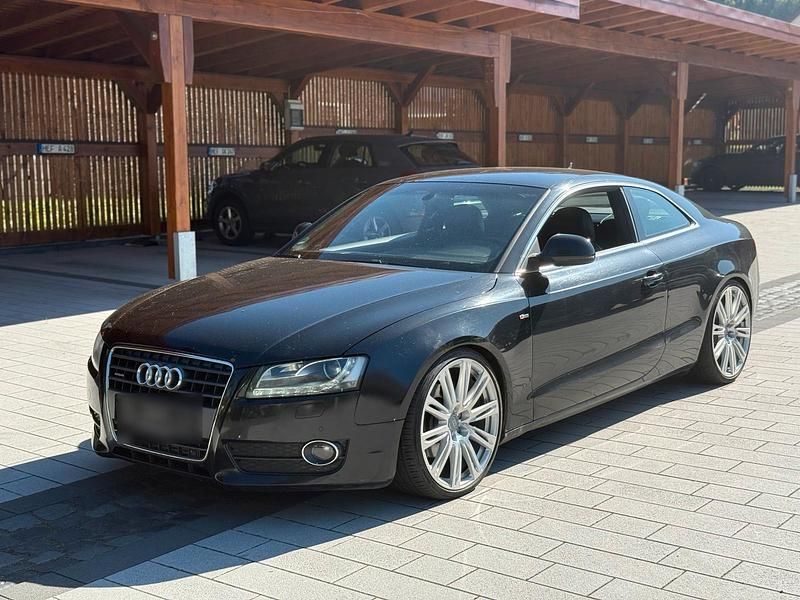 Schwarz Gebraucht 2007 Audi A5 S-Line Coupé | 5.999 € (Guter Preis) - Bild 1/4
