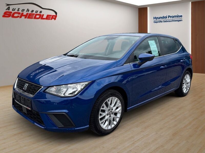 Blau Gebraucht 2018 Seat Ibiza Style Limousine | 9.800 € (Fairer Preis) - Bild 1/4