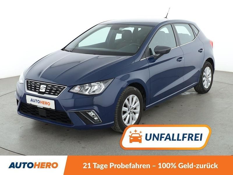 Blau Gebraucht 2018 Seat Ibiza XCELLENCE Limousine | 10.880 € (Fairer Preis) - Bild 1/3