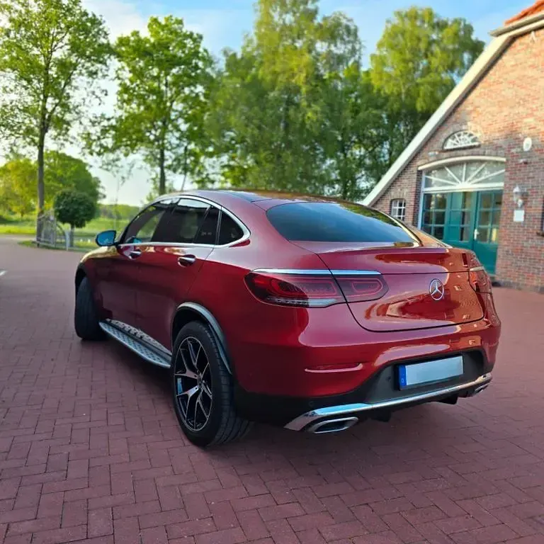 Gebraucht Mercedes GLC400d AMG 330 PS (242 kW) 2020 Rot Coupé