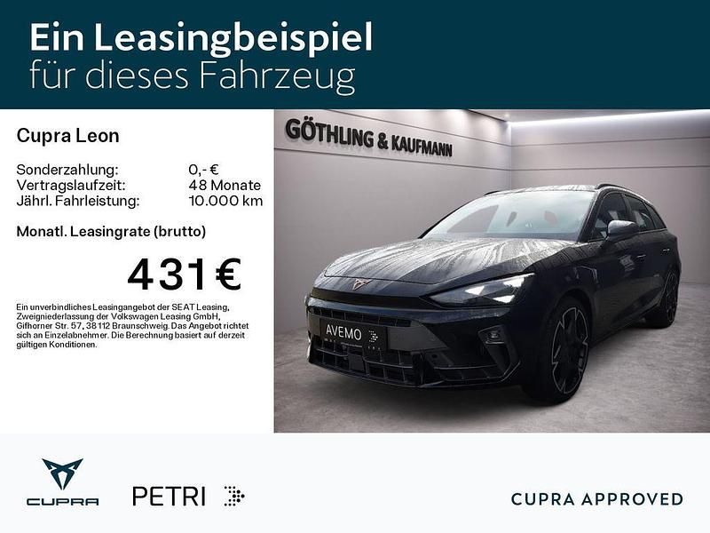 Gebraucht Cupra Leon VZ 272 PS (200 kW) 2024 0e mitternachtsschwarz Kombi