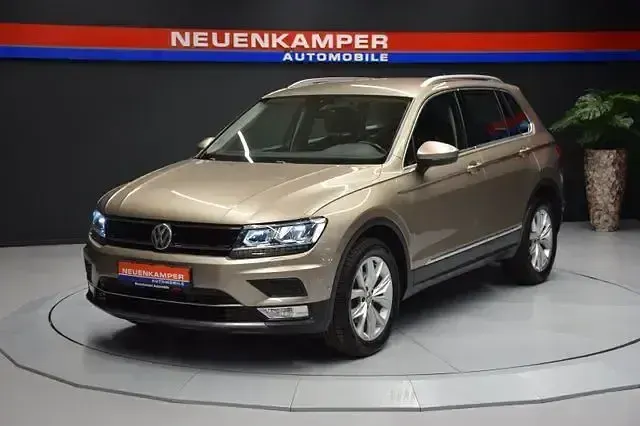 Gebraucht VW Tiguan Highline 150 PS (110 kW) 2017 Beige SUV