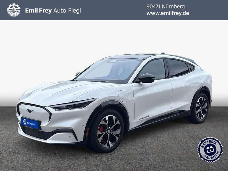 Starwhite platinium metallic Gebraucht 2024 Ford Mustang Mach-E Premium SUV | 43.990 € (Guter Preis) - Bild 1/3