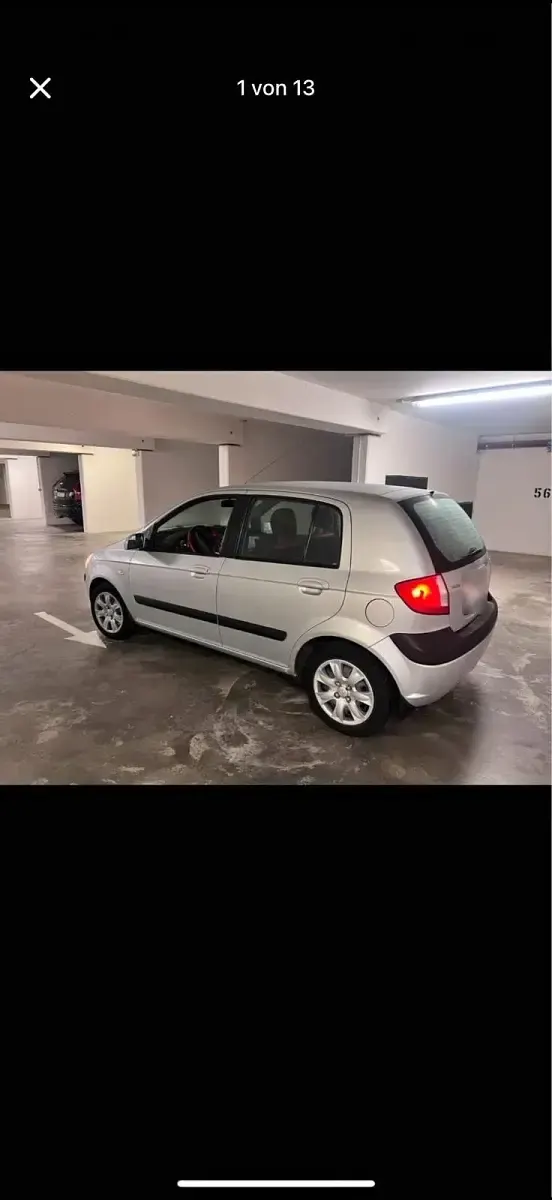 Gebraucht Hyundai Getz 64 PS (47 kW) 2006 Silber Kleinwagen