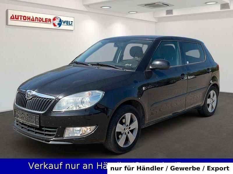 Schwarz Gebraucht 2013 Skoda Fabia Kleinwagen | 2.799 € - Bild 1/3