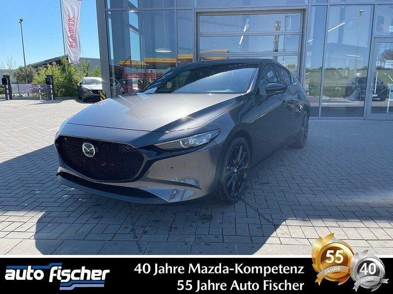 Machine gray Neu 2025 Mazda 3 Homura-Line Limousine | 26.190 € - Bild 1/4