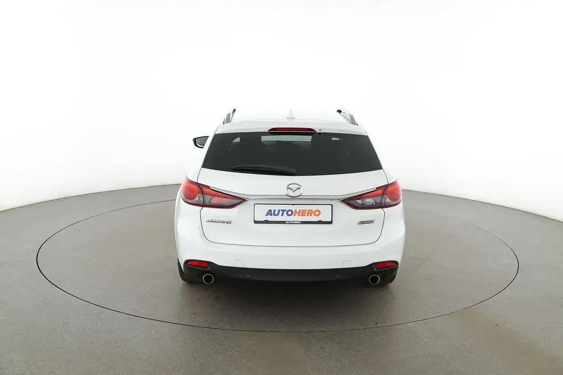 Gebraucht Mazda 6 Exclusive-Line 150 PS (110 kW) 2016 Weiß Kombi