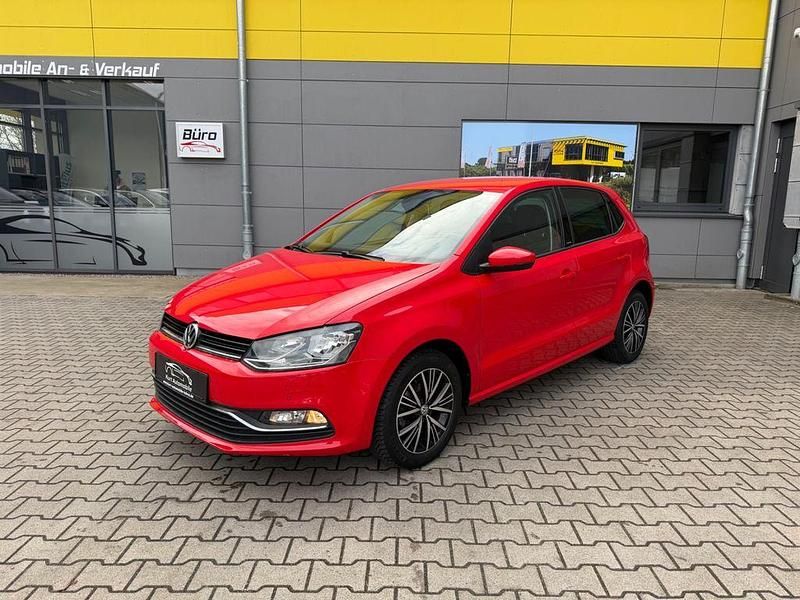 Gebraucht VW Polo Allstar 75 PS (55 kW) 2017 Rot Kleinwagen