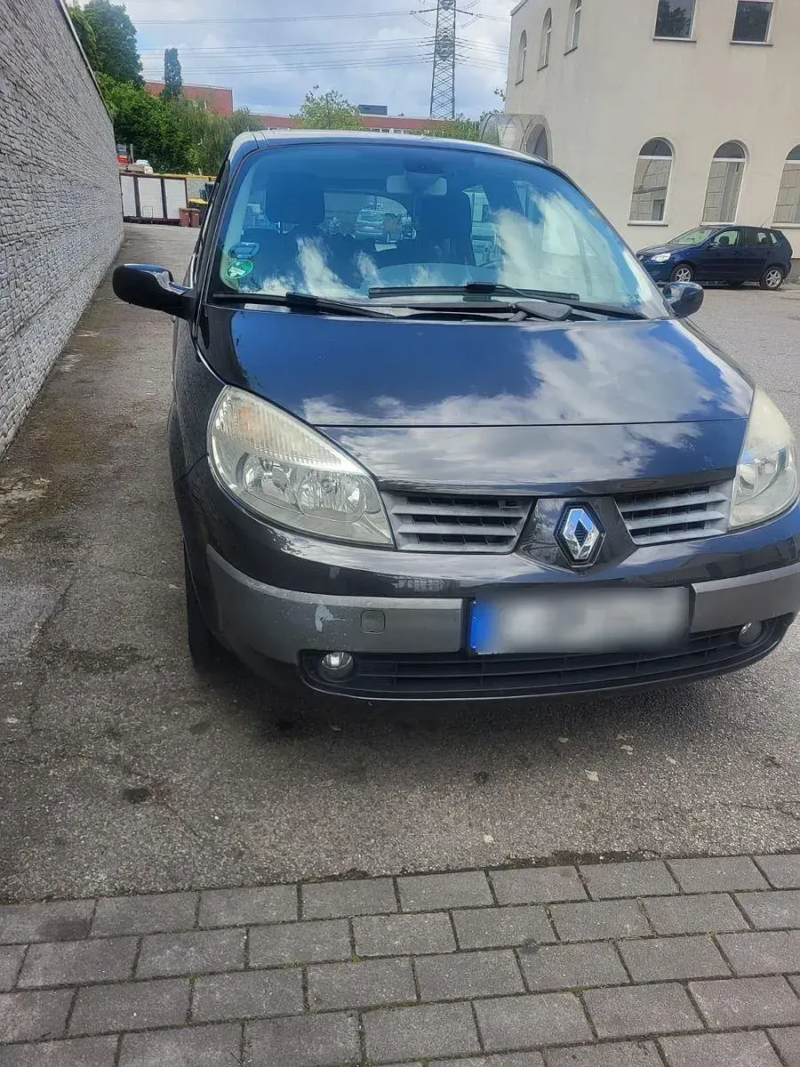 Gebraucht Renault Scénic II Avantage 111 PS (81 kW) 2005 Schwarz Van / Kleinbus