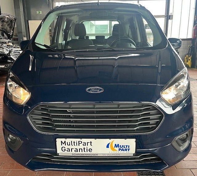 Gebraucht Ford Tourneo Courier Trend 101 PS (74 kW) 2019 Blau Van / Kleinbus