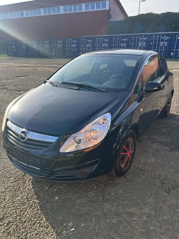 Gebraucht Opel Corsa 82 PS (60 kW) 2010 Schwarz Kleinwagen