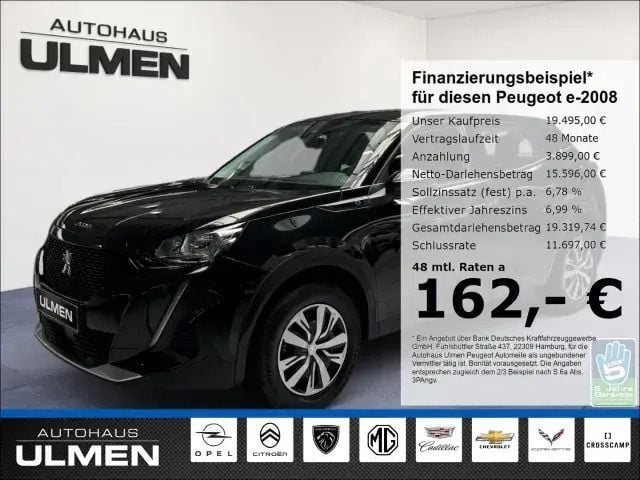 Schwarz Gebraucht 2022 Peugeot e-2008 Active SUV | 19.495 € (Guter Preis) - Bild 1/4