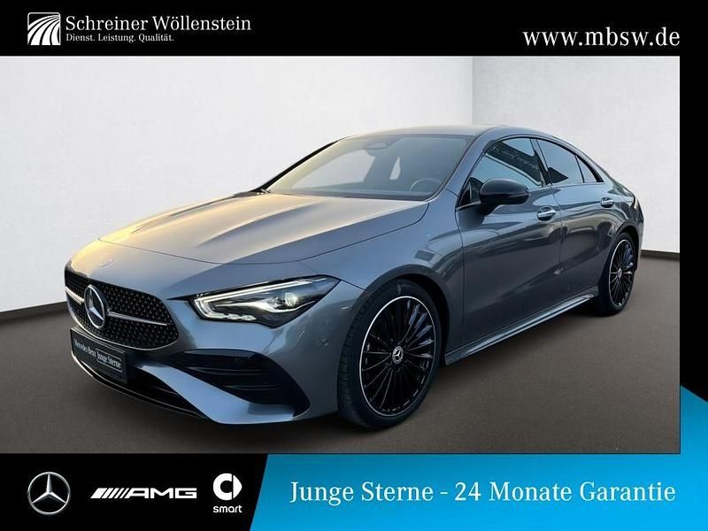 Grau mountaingrau Gebraucht 2024 Mercedes CLA200 AMG Coupé | 34.980 € (Fairer Preis) - Bild 1/4