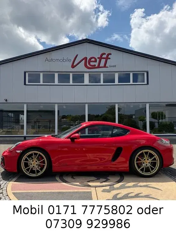 Gebraucht Porsche Cayman GTS 340 PS (250 kW) 2016 Rot Coupé