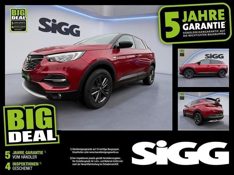 Rubin rot Gebraucht 2021 Opel Grandland X SUV | 16.480 € (Guter Preis) - Bild 1/4