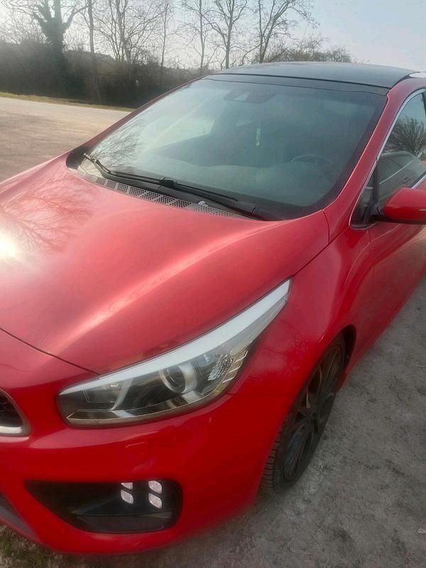 Gebraucht Kia Ceed GT GT 204 PS (150 kW) 2013 Rot Limousine