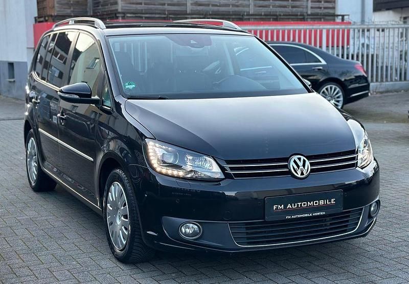 Gebraucht VW Touran Highline 170 PS (125 kW) 2012 Schwarz Van / Kleinbus
