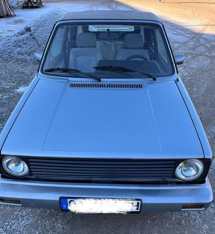 Blau Gebraucht 1989 VW Golf Cabriolet Cabrio | 6.000 € - Bild 1/4