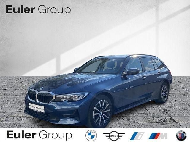 Blau Gebraucht 2021 BMW 320 Sport Line Kombi | 27.388 € (Guter Preis) - Bild 1/4