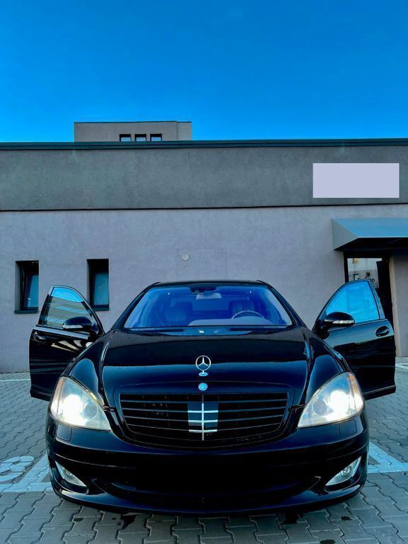 Schwarz Gebraucht 2008 Mercedes S550 Limousine | 14.999 € - Bild 1/4