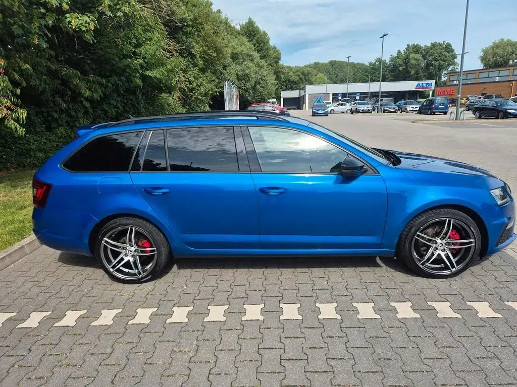Gebraucht Skoda Octavia RS 184 PS (135 kW) 2018 Blau Kombi