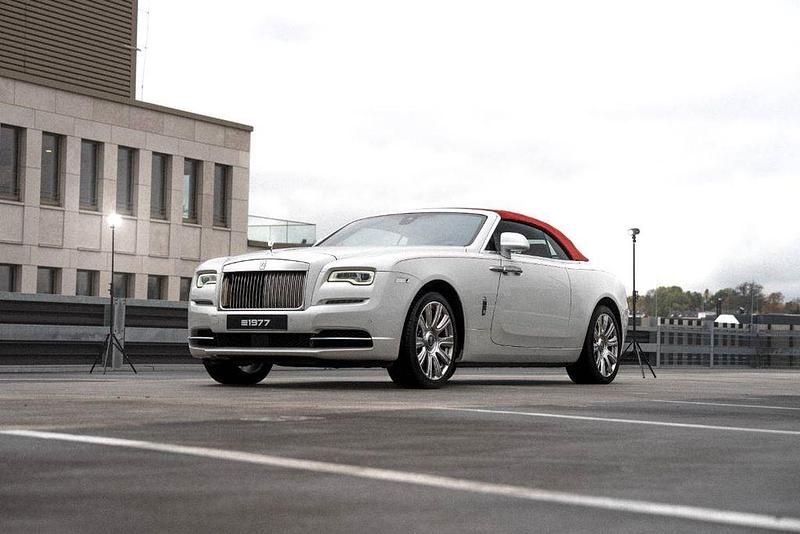 Gebraucht Rolls Royce Dawn 571 PS (419 kW) 2021 Weiß (arktikweiß) Cabrio
