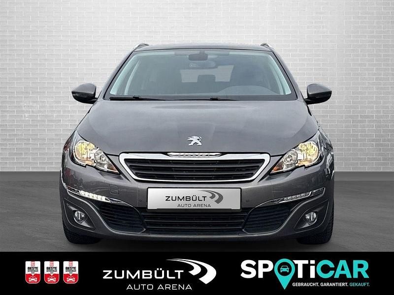 Gebraucht Peugeot 308 SW Style 110 PS (80 kW) 2016 Lackierung platiniumgrau/meta Kombi