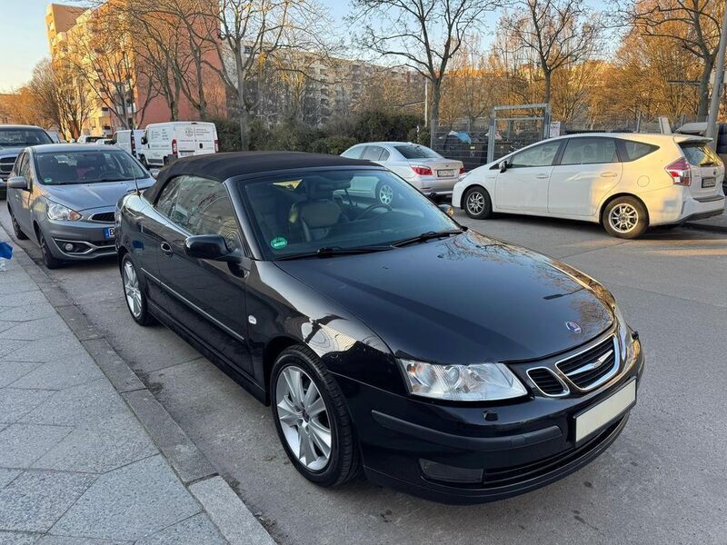 Gebraucht Saab 9-3 Cabriolet Vector 150 PS (110 kW) 2007 Schwarz Cabrio